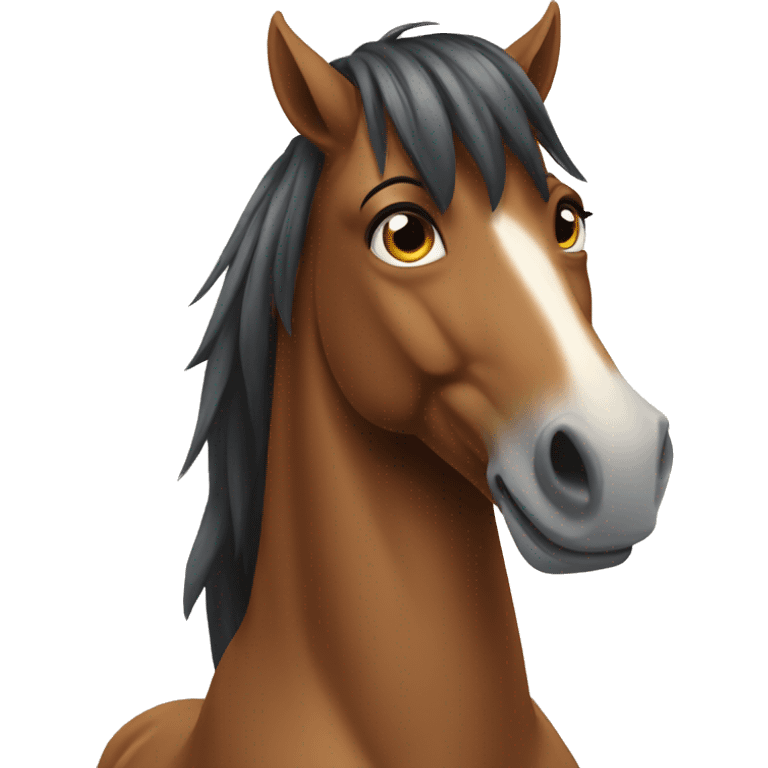 A Horse That Looks Perfect in the Front But horrible in the back  emoji