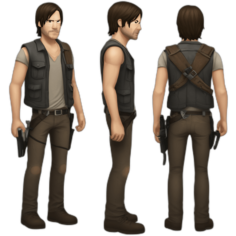 daryl-dixon-walking-dead emoji