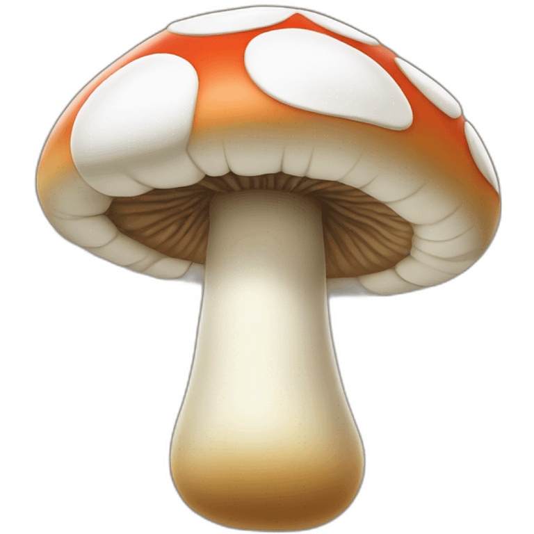 Super mushroom from super mario emoji