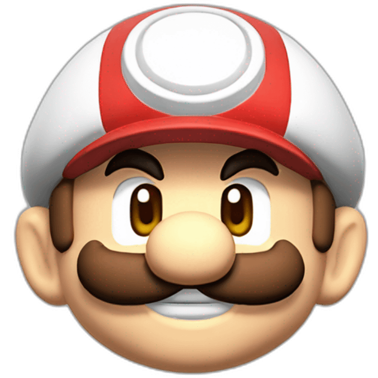 Super smash bros ultimate Mario ko emoji