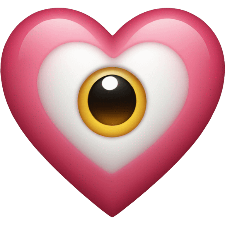 Love heart with eyes emoji