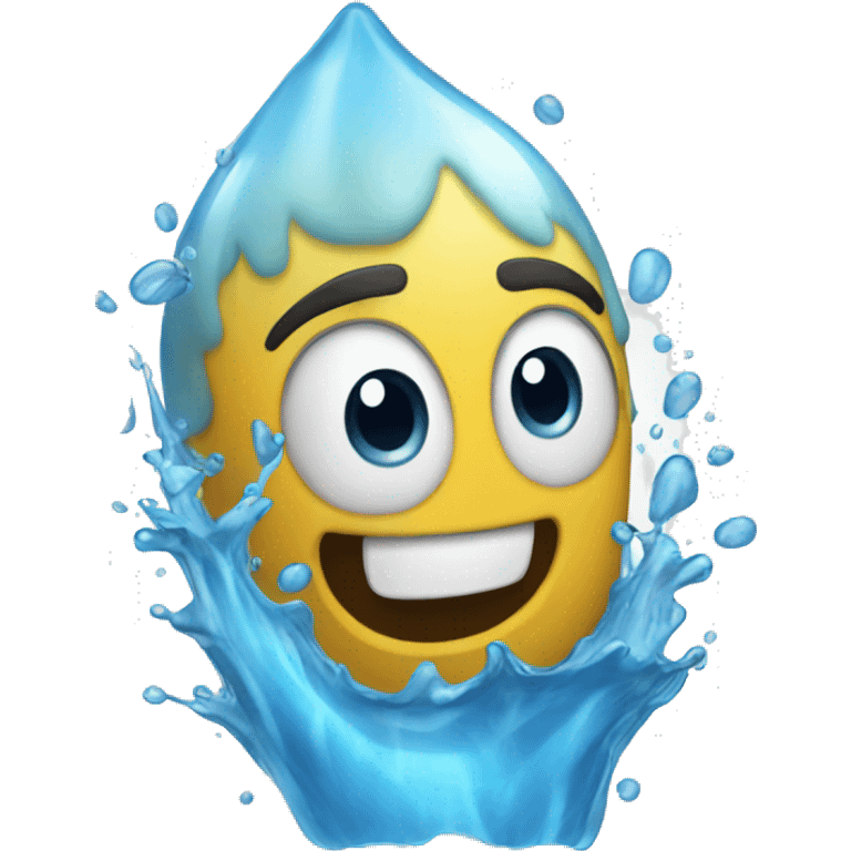 Water blast emoji