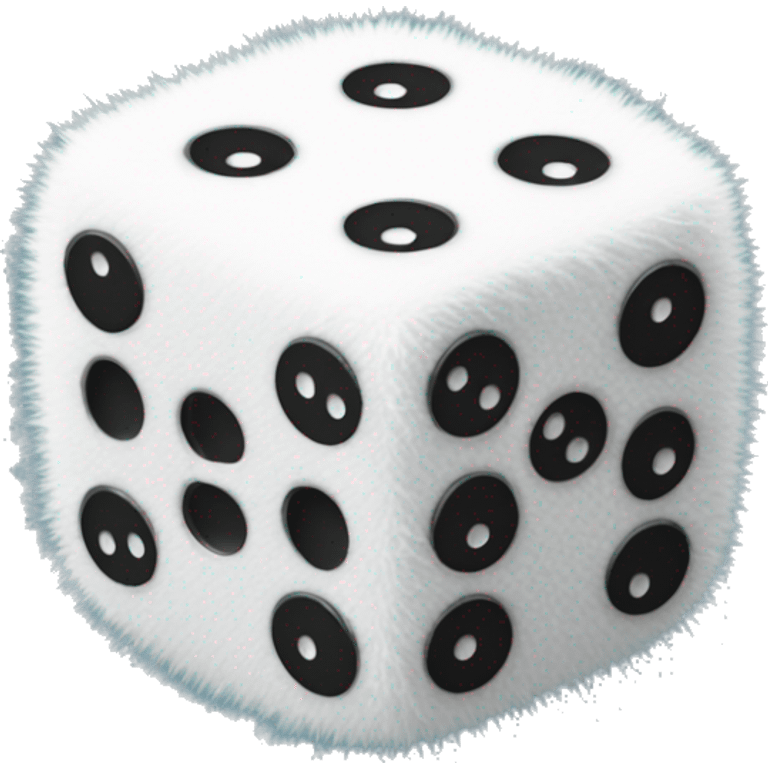 Fuzzy dice  emoji