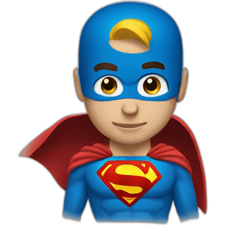 Super man emoji