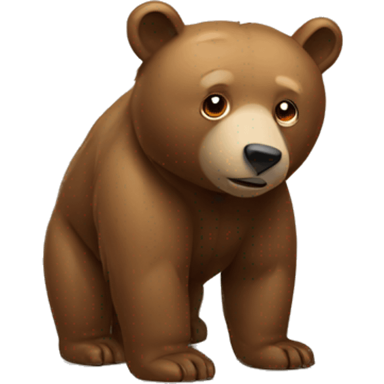 bear on all fours emoji