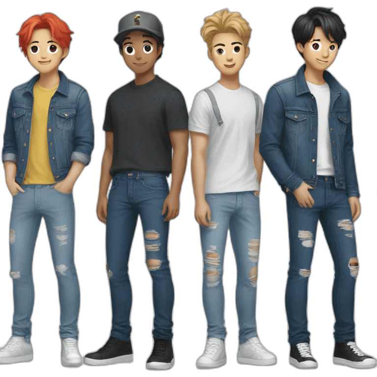 New Jeans team kpop emoji