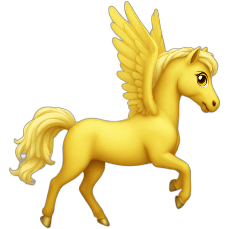 pegasus yellow emoji