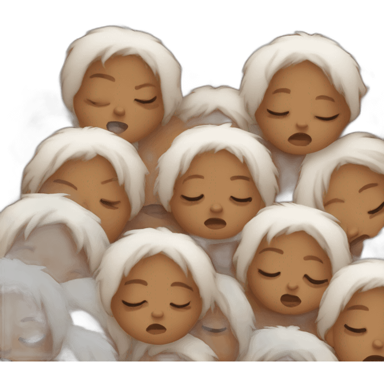 sleepy indian baby emoji