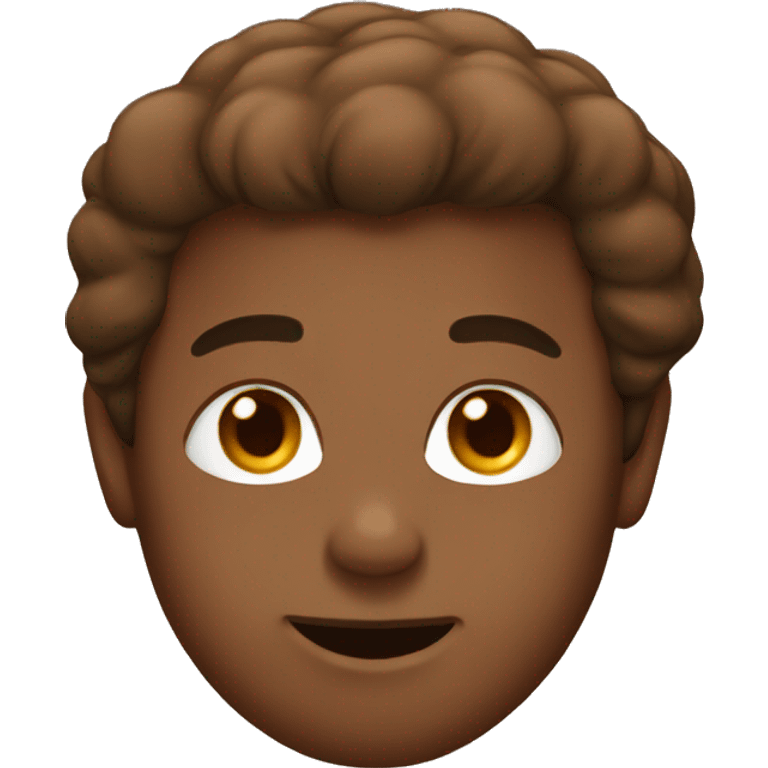 Brown heard  emoji