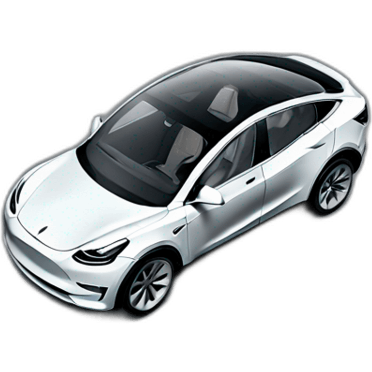 Tesla model y emoji