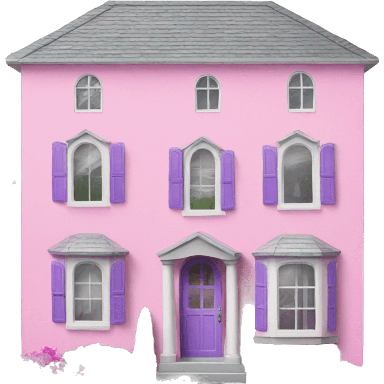 A barbie house emoji