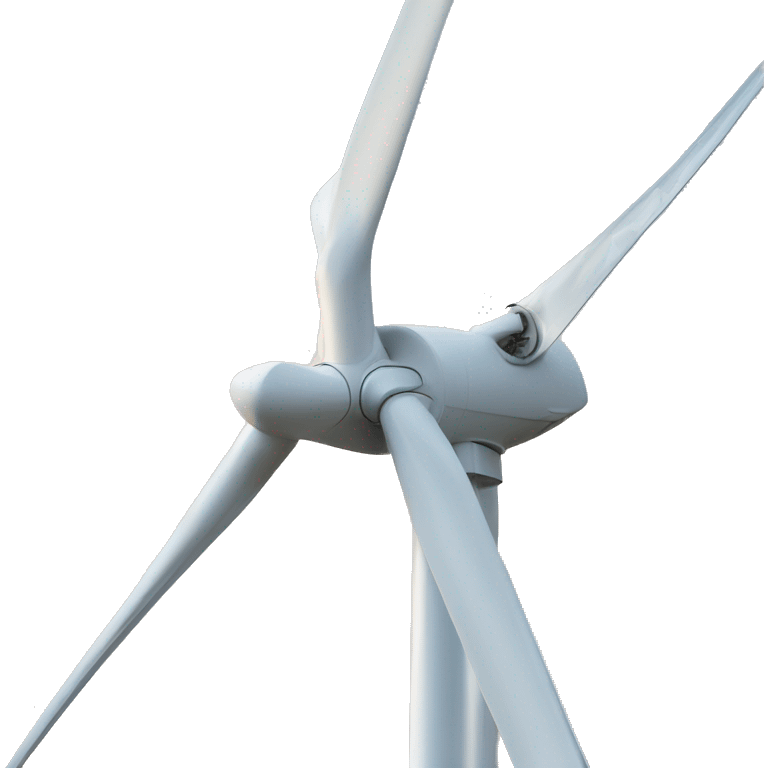 photorealistic Wind turbine emoji