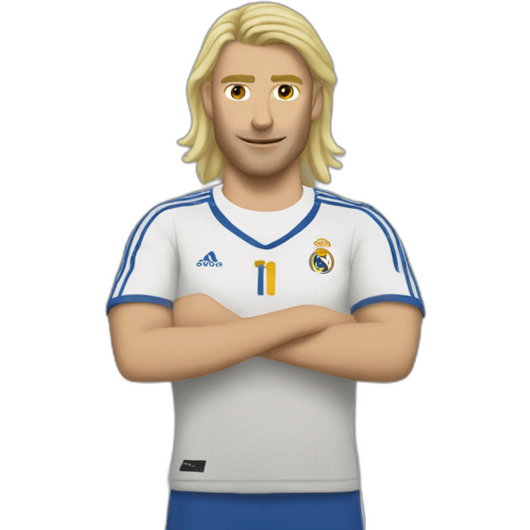 zidane blonf emoji