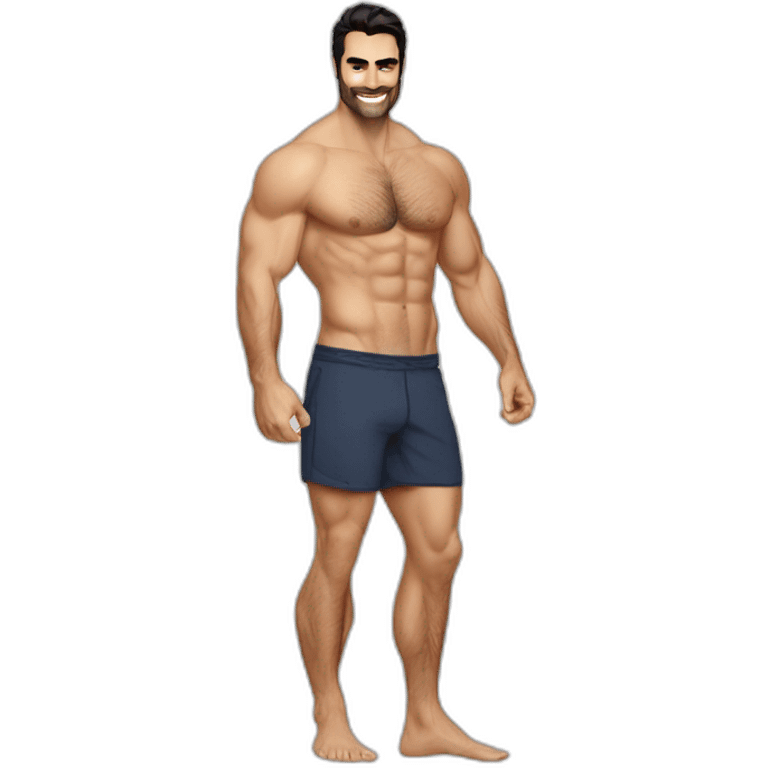 Muscled tyler hoechlin barefoot emoji