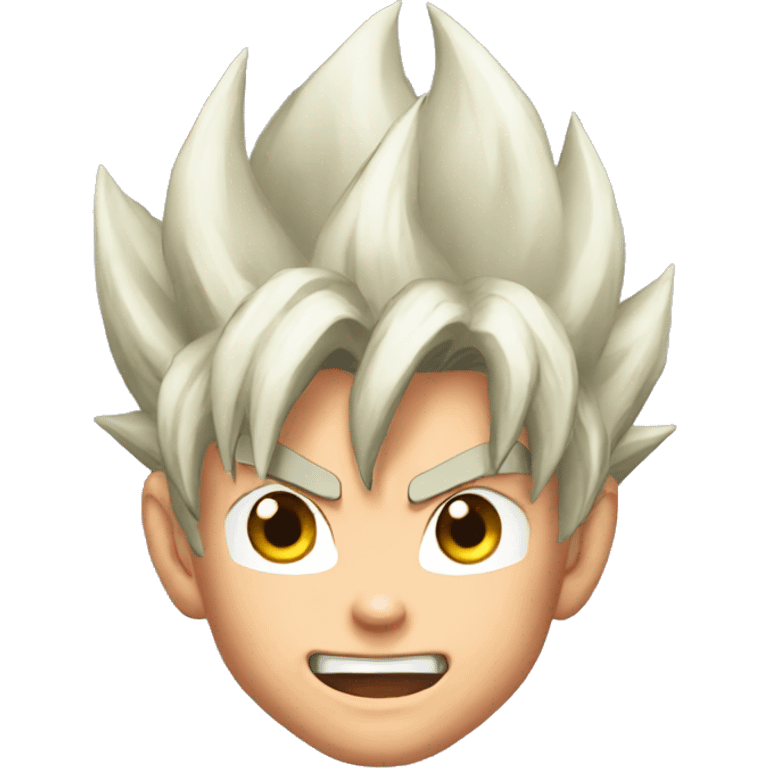 Goku from dragon ball emoji