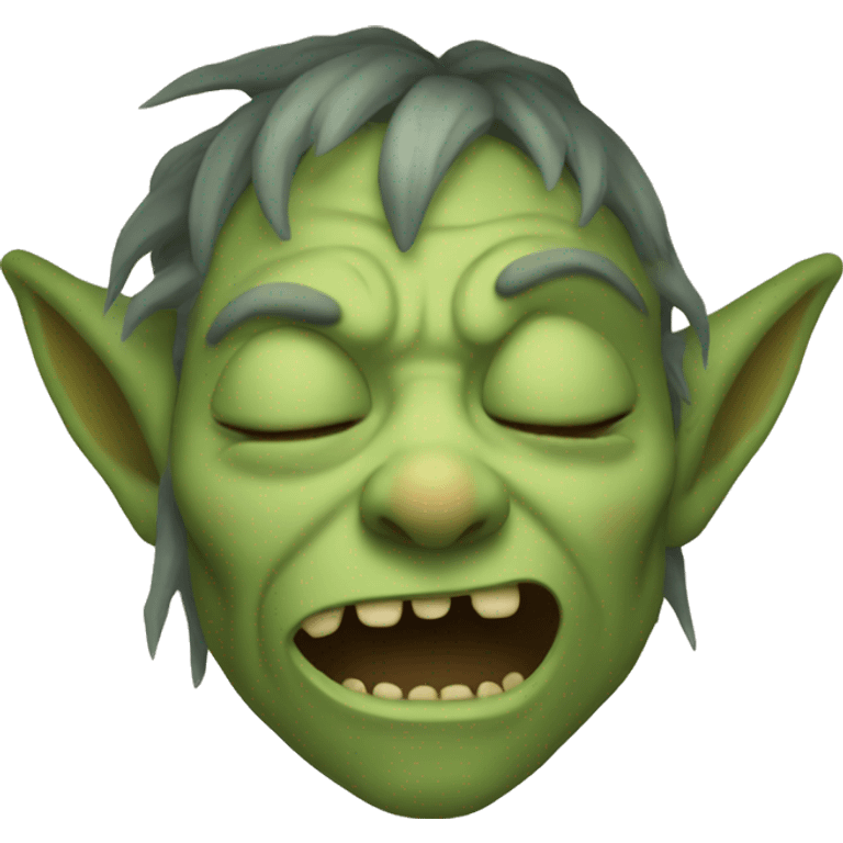 sleeping goblin emoji