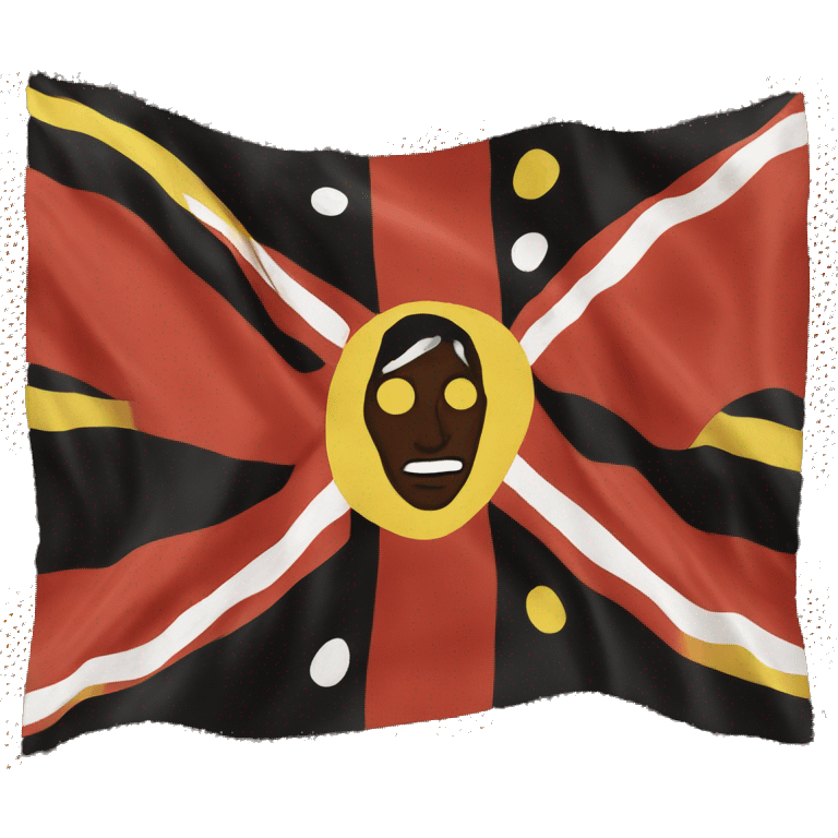 Aboriginal flag emoji