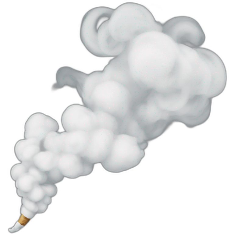 White smoke emoji