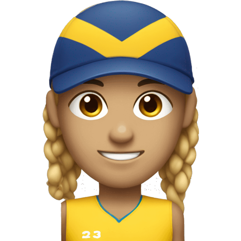 Beach volleyball player emoji