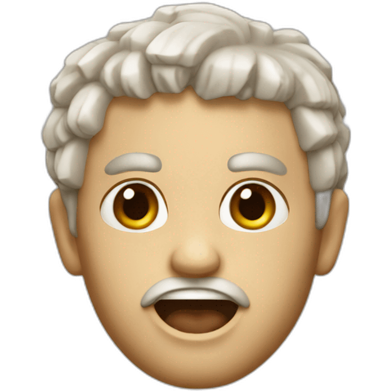 Caesar surprised emoji