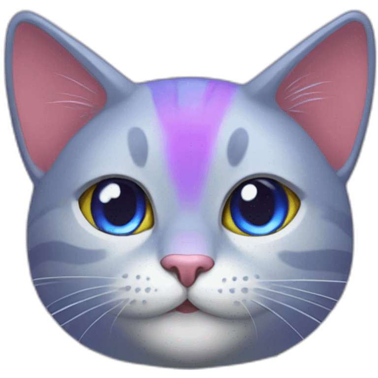 holo rainbow cat emoji