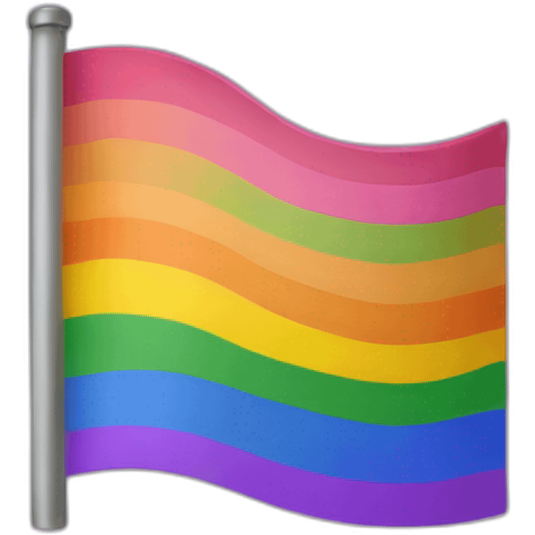 Gay flag emoji