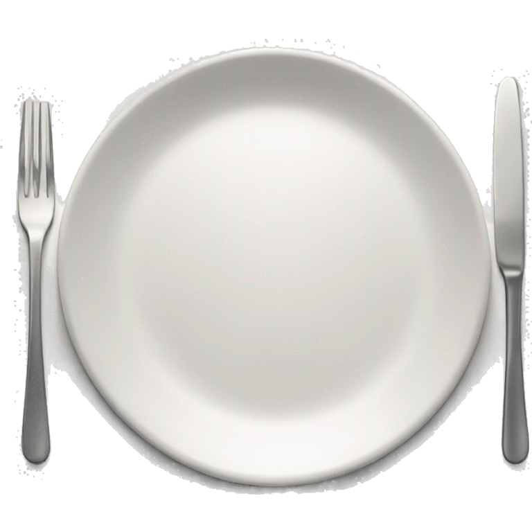 christmas empty plate  emoji