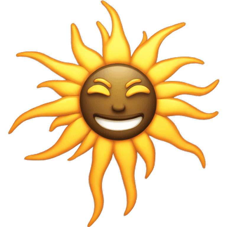 Sun In the club emoji