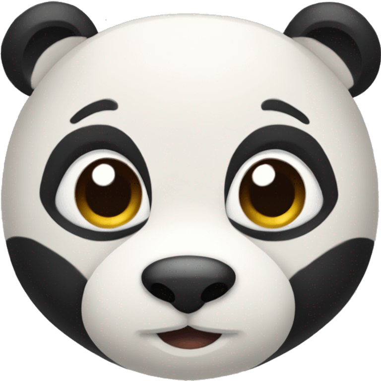 Pilav yiyen panda emoji