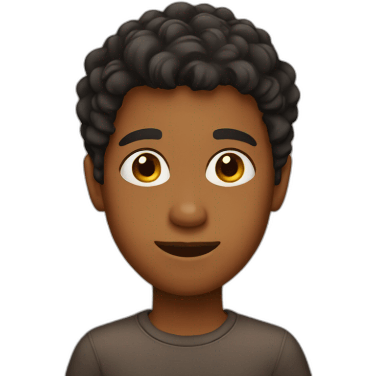 Brown boy emoji