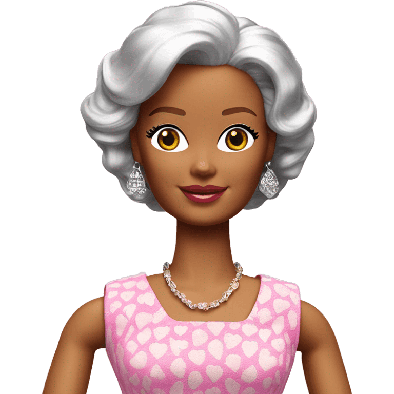 1979 heart family mom Barbie doll  emoji