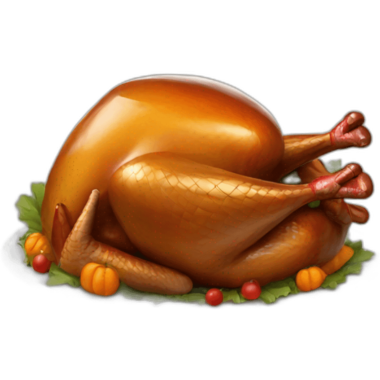 happy Thanksgiving turkey emoji