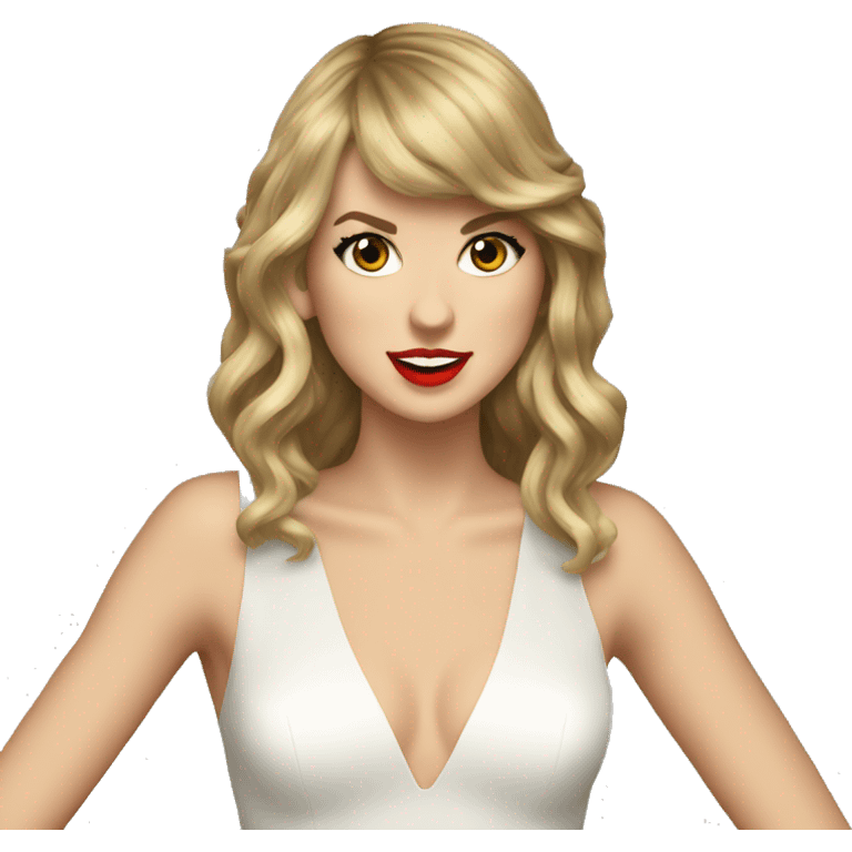 Taylor swift en navidad  emoji