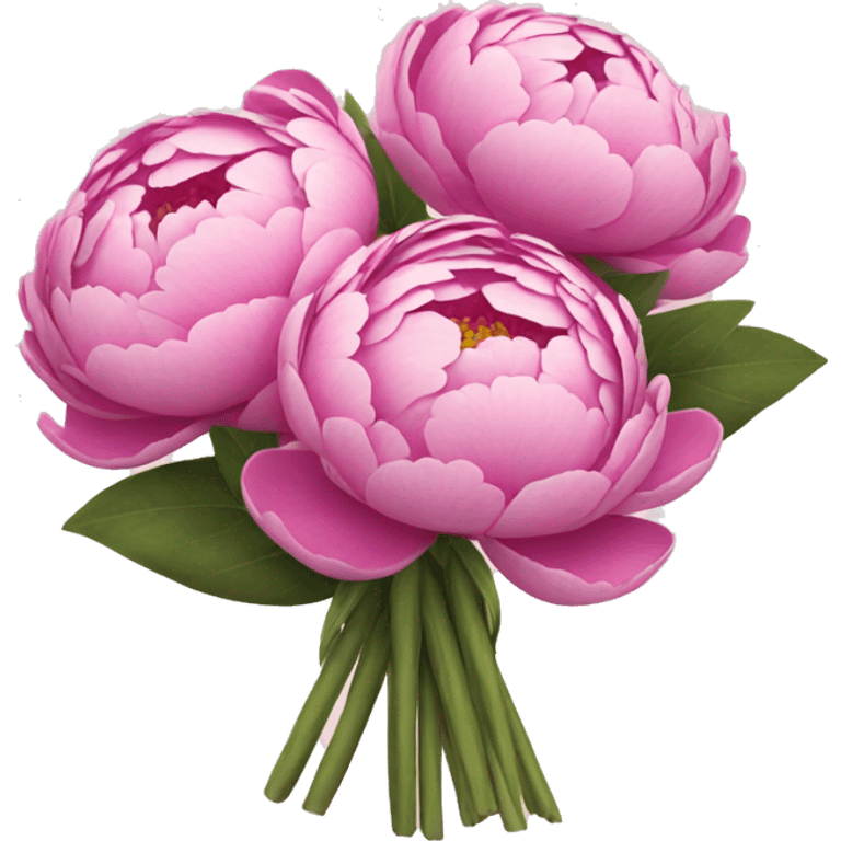 peony bouquet  emoji