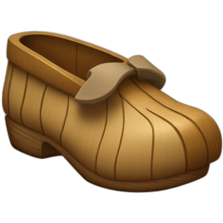 wooden shoes emoji