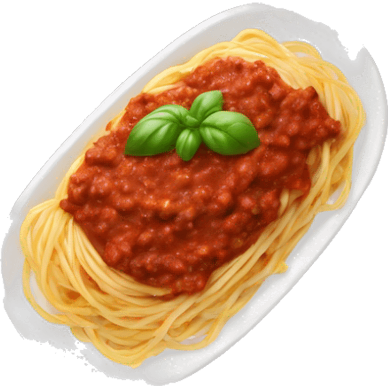 spaghetti bolognese emoji