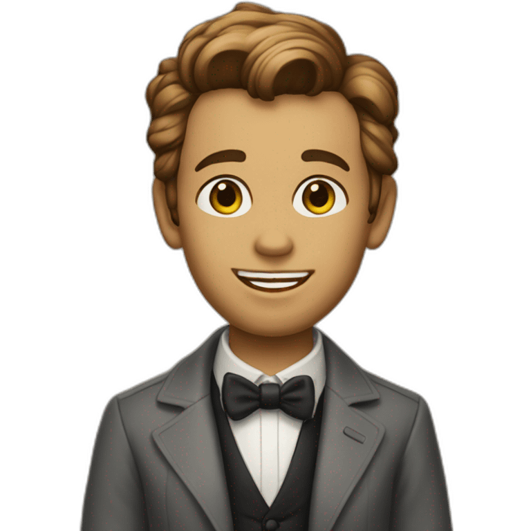 Lincoln “charm school” boy emoji