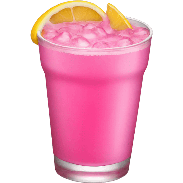 pink drink emoji