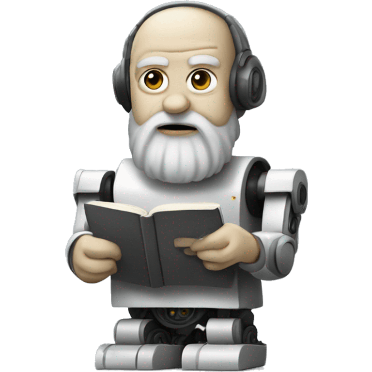 robot inspired socrates emoji