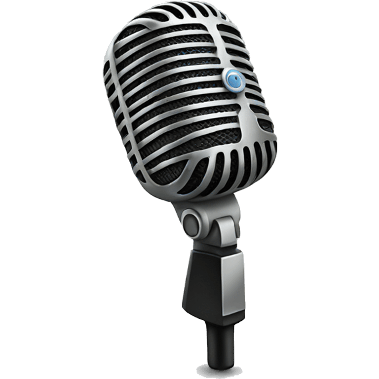 Microphone emoji