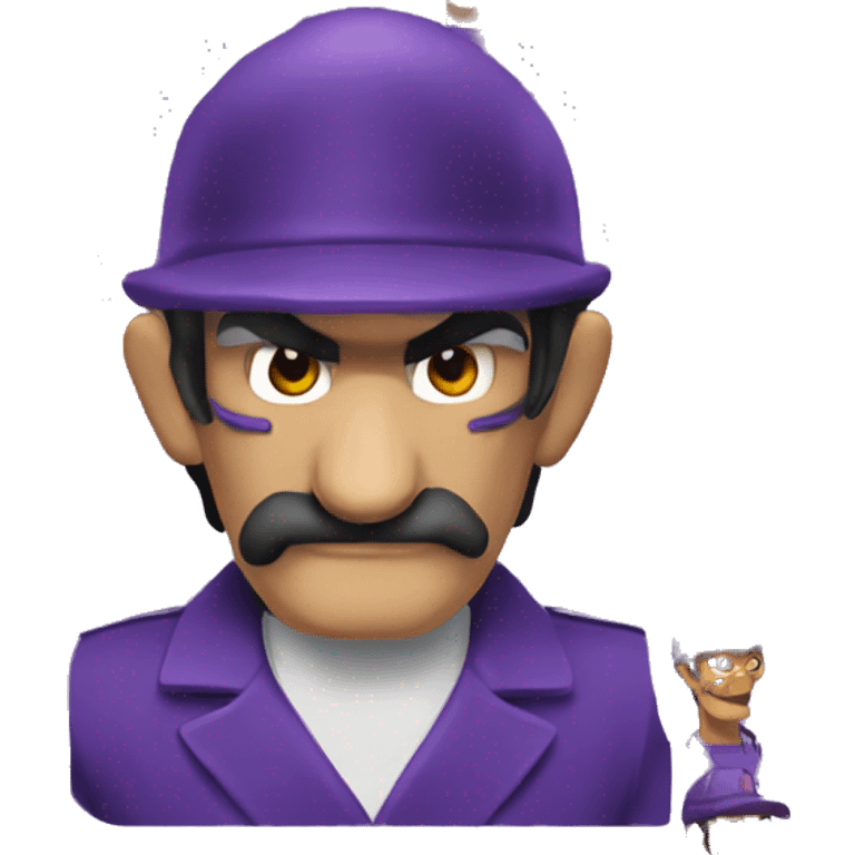 Create waluigi  emoji