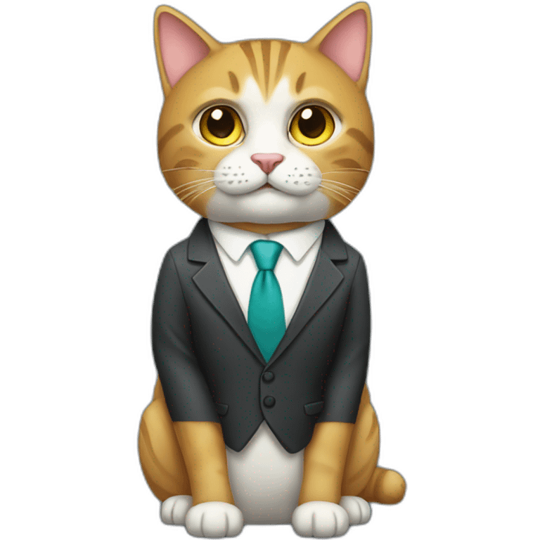 business-cat emoji