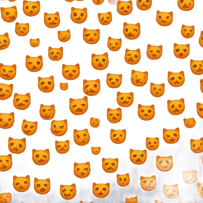 Cat Orange emoji