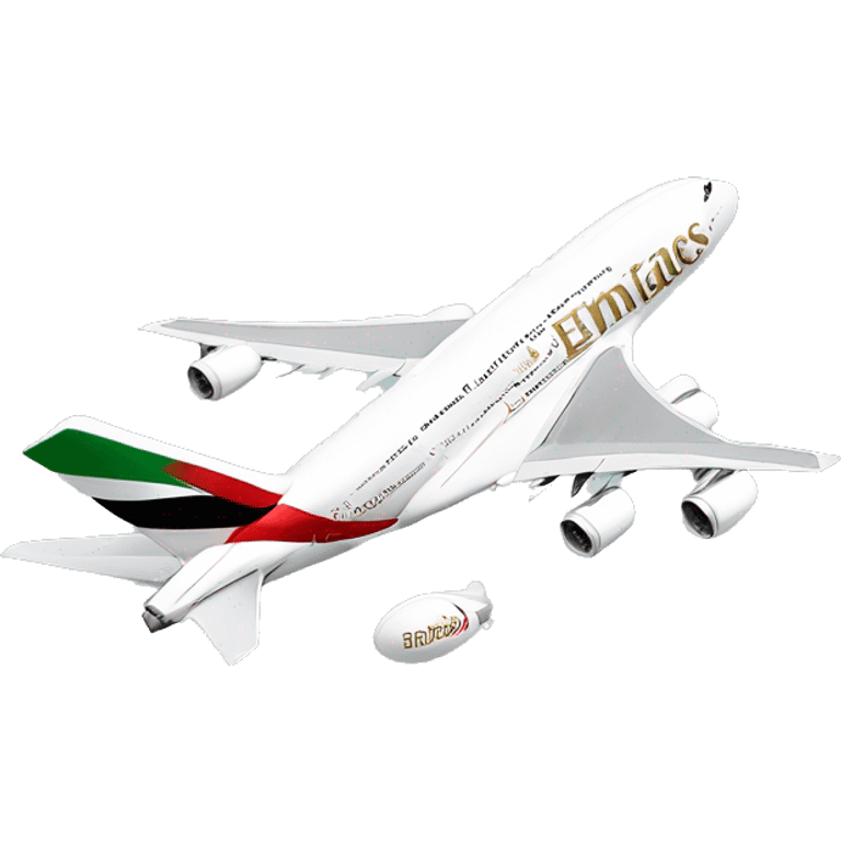 emirates a380 tail emoji