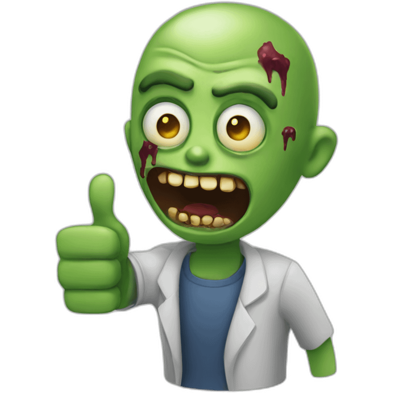 zombie thumbs up emoji