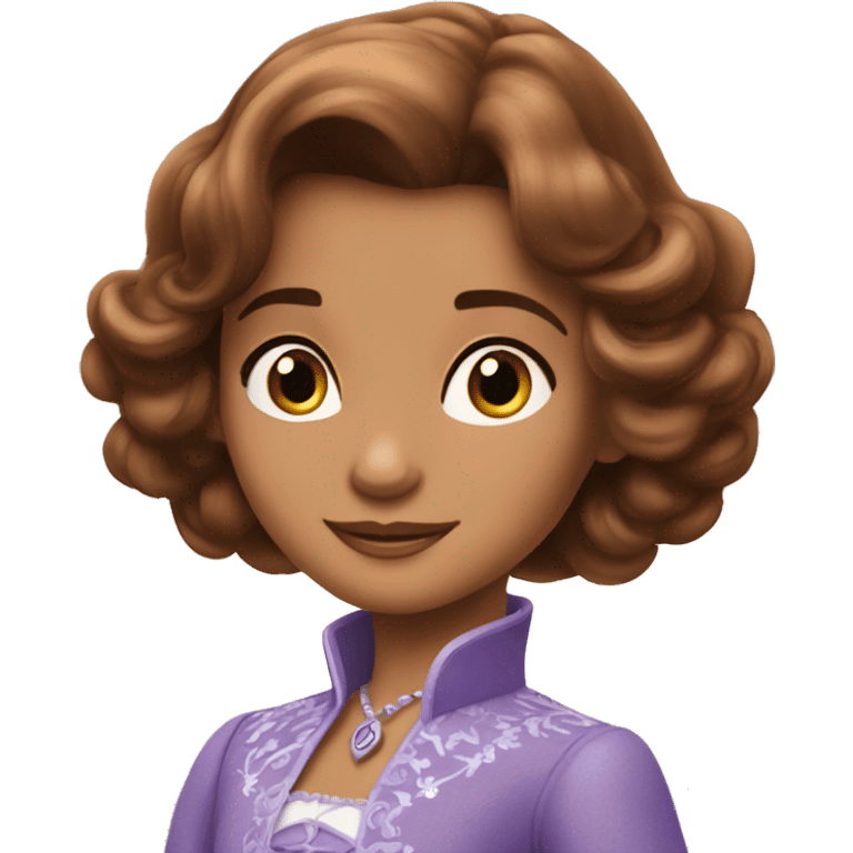 Sofia the first emoji