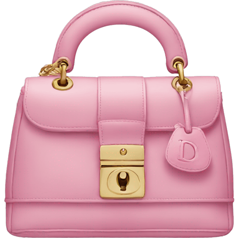 pink dior bag emoji