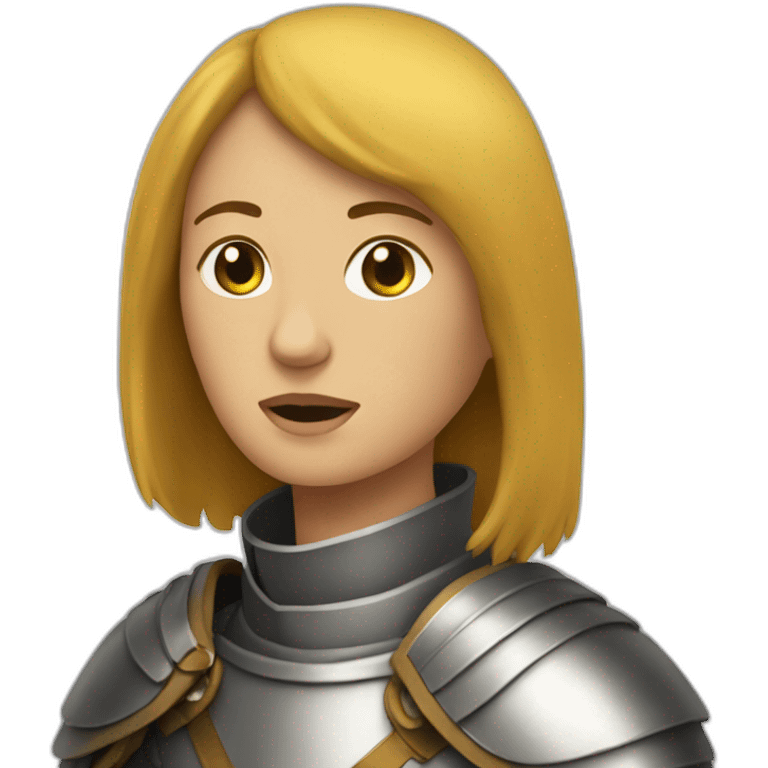 Joan of arc emoji