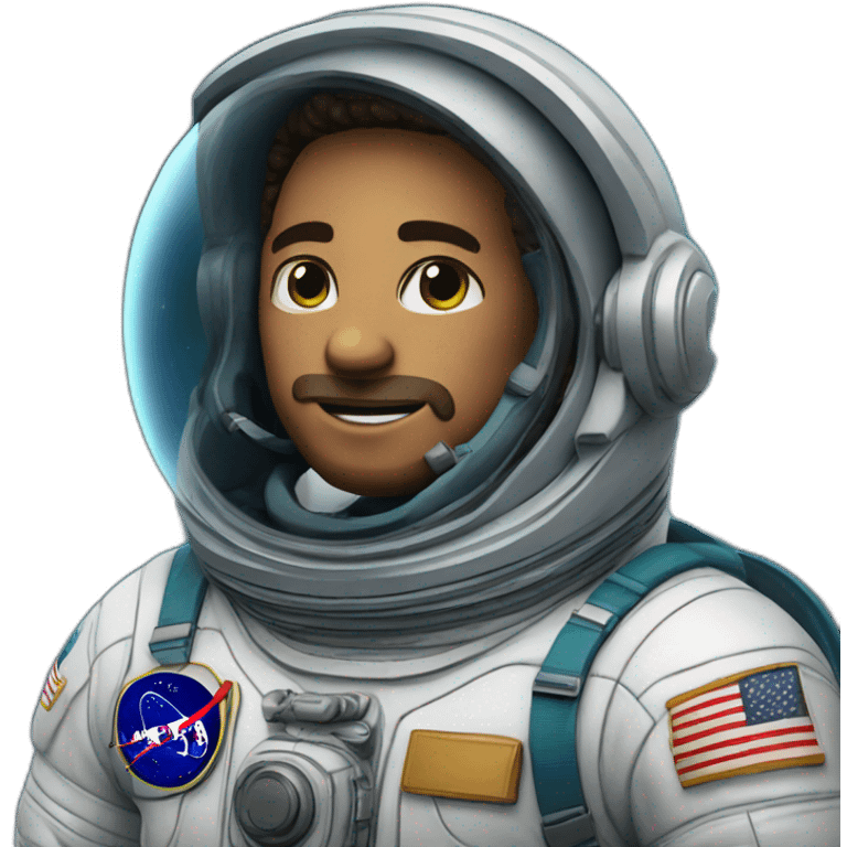 Astronauta in the caribe emoji