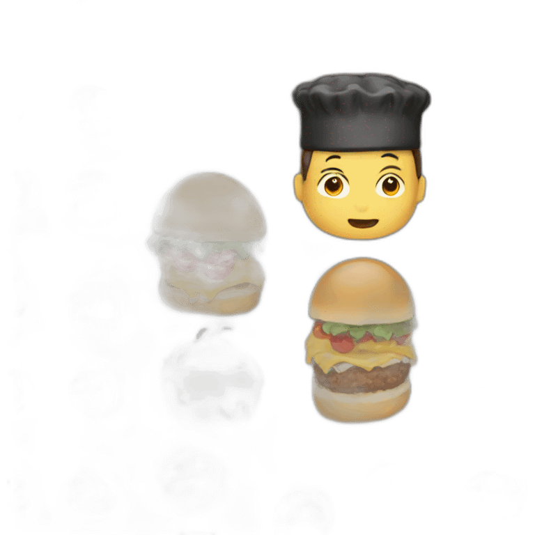 food on head emoji